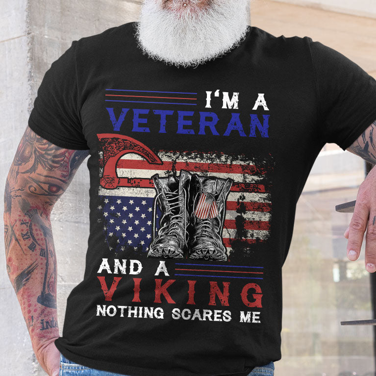 Nothing scares me Viking T Shirt