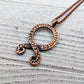 Copper Viking Pendant, Norse Jewelry