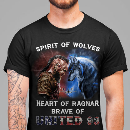 Brave of United 93 Viking T Shirt