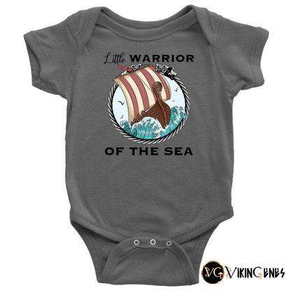 Little Warrior of The Sea - Baby Bodysuit