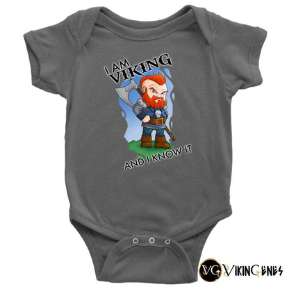 I AM VIKING - Baby Bodysuit