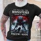 Fenrir Monsters Are Made Viking T Shirt