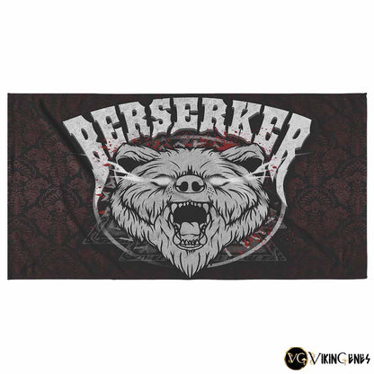 Berserker The Bear Beach Towel