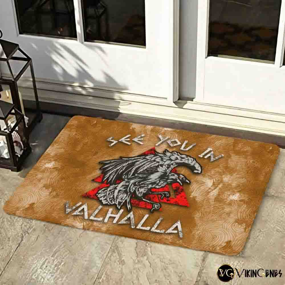 See You In Valhalla Doormat
