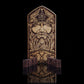 Viking Norse God Odin Hand-Craved Wooden Rune Box