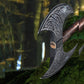 Handmade Carbon Steel Axe Medieval Warrior Axe, Viking Axe, Gift For Him
