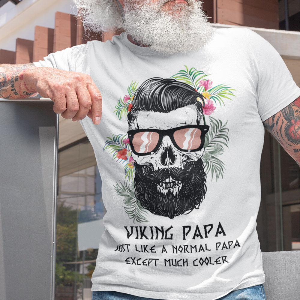 Viking Papa is Cool Viking Tshirt
