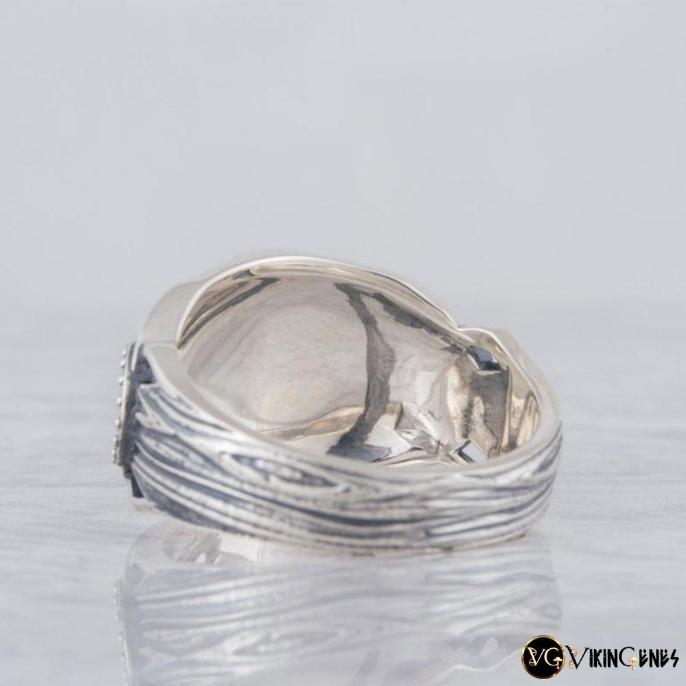 Sterling Silver Triskelion Ring