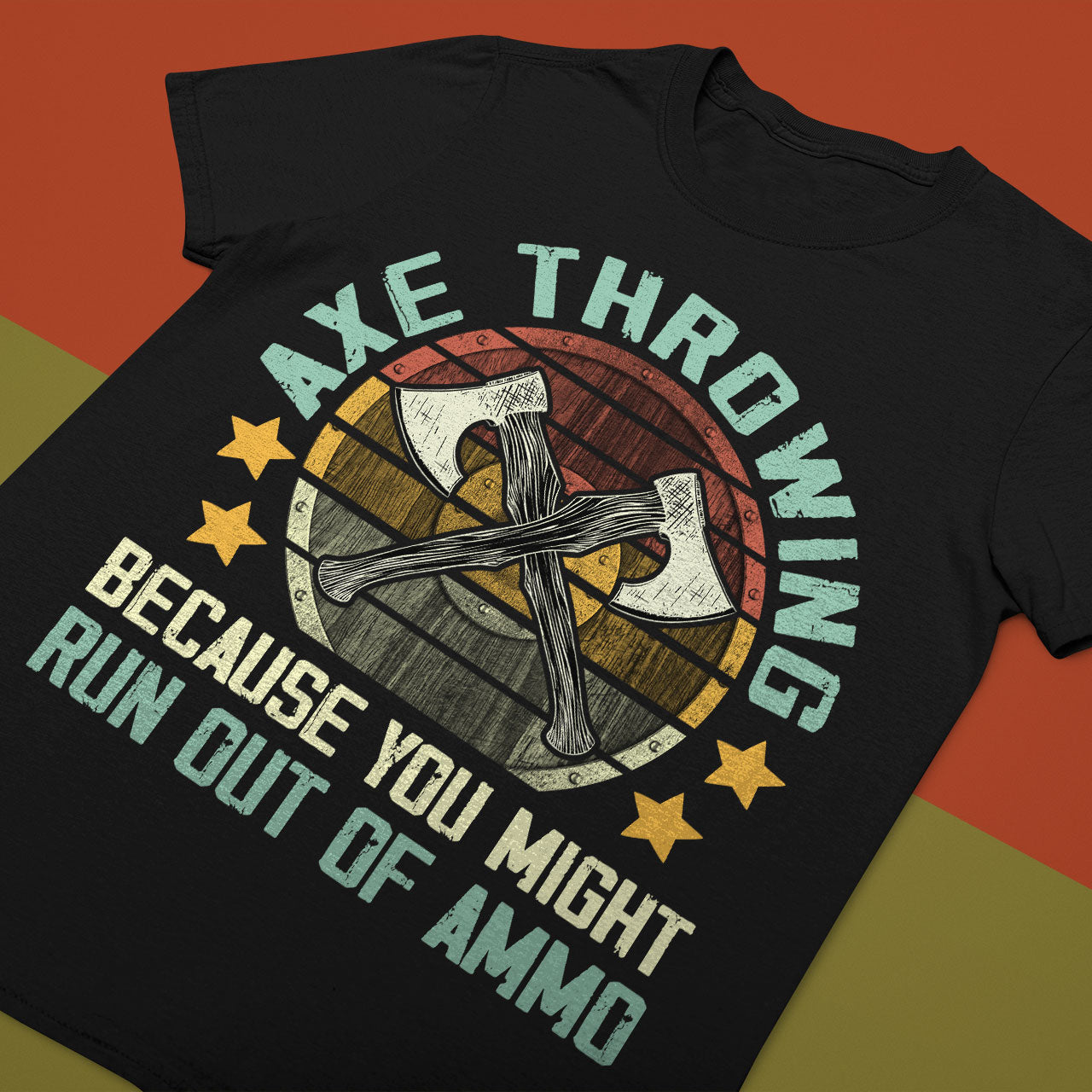 Axe Throwing Viking T Shirt