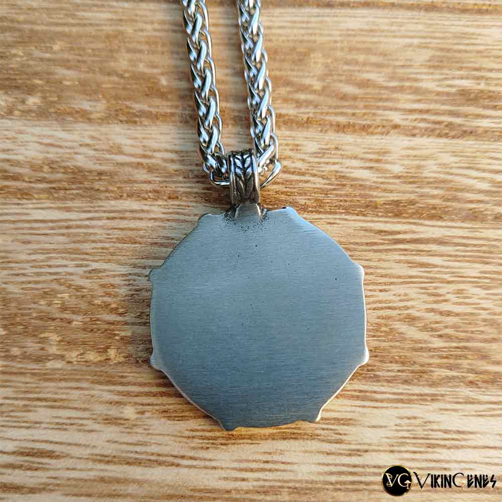 Helm Of Awe Stainless Steel Necklace