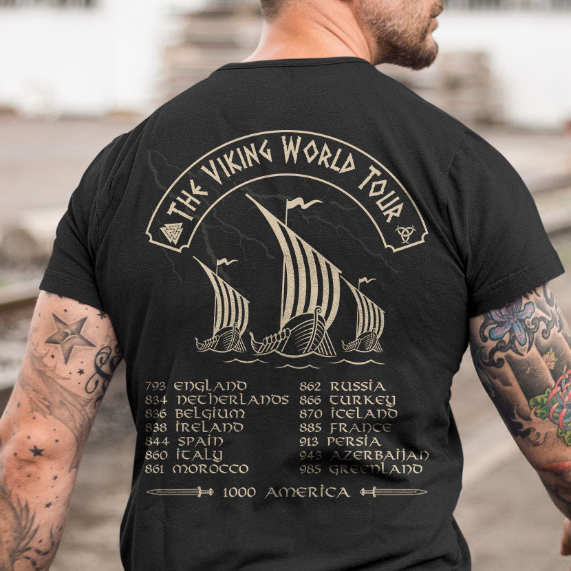 The Viking World Tour Viking T Shirt