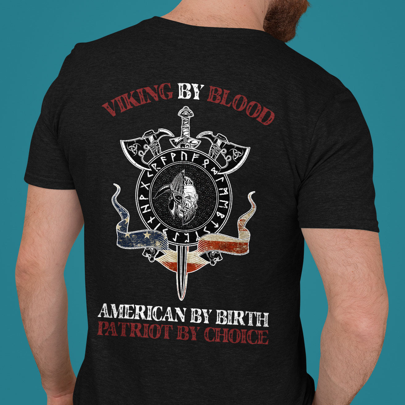 I am Viking American Patriot Viking T Shirt