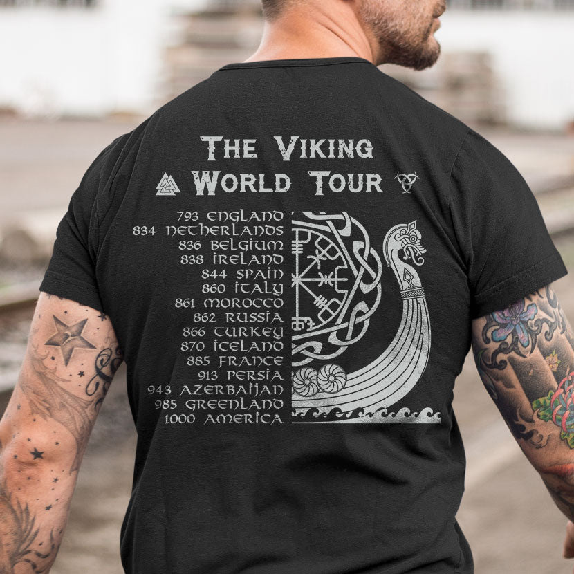 The Viking World Tour Viking T Shirt