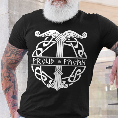 Proud Pagan Valhalla Viking T Shirt