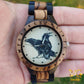 Hugin & Munin Handmade Wooden Watch