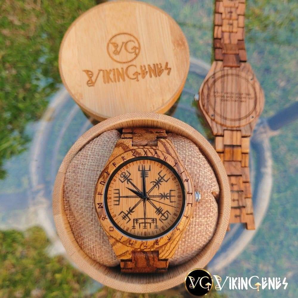 Vegvisir Handmade Wooden Watch