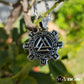 Triquetra & Valknut Stainless Steel Necklace