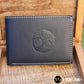 Black Leather Tree Of Life Yggdrasil Wallet