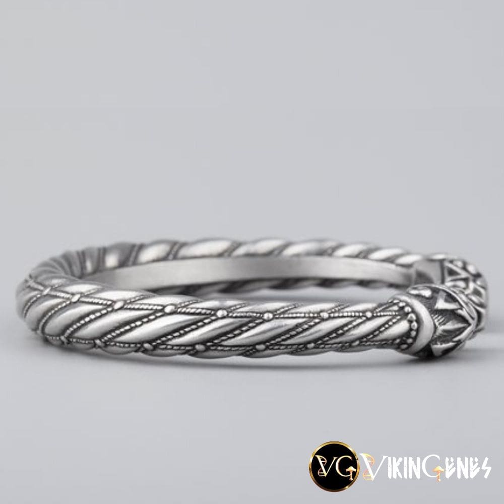 Viking Arm Ring With Dragon Heads