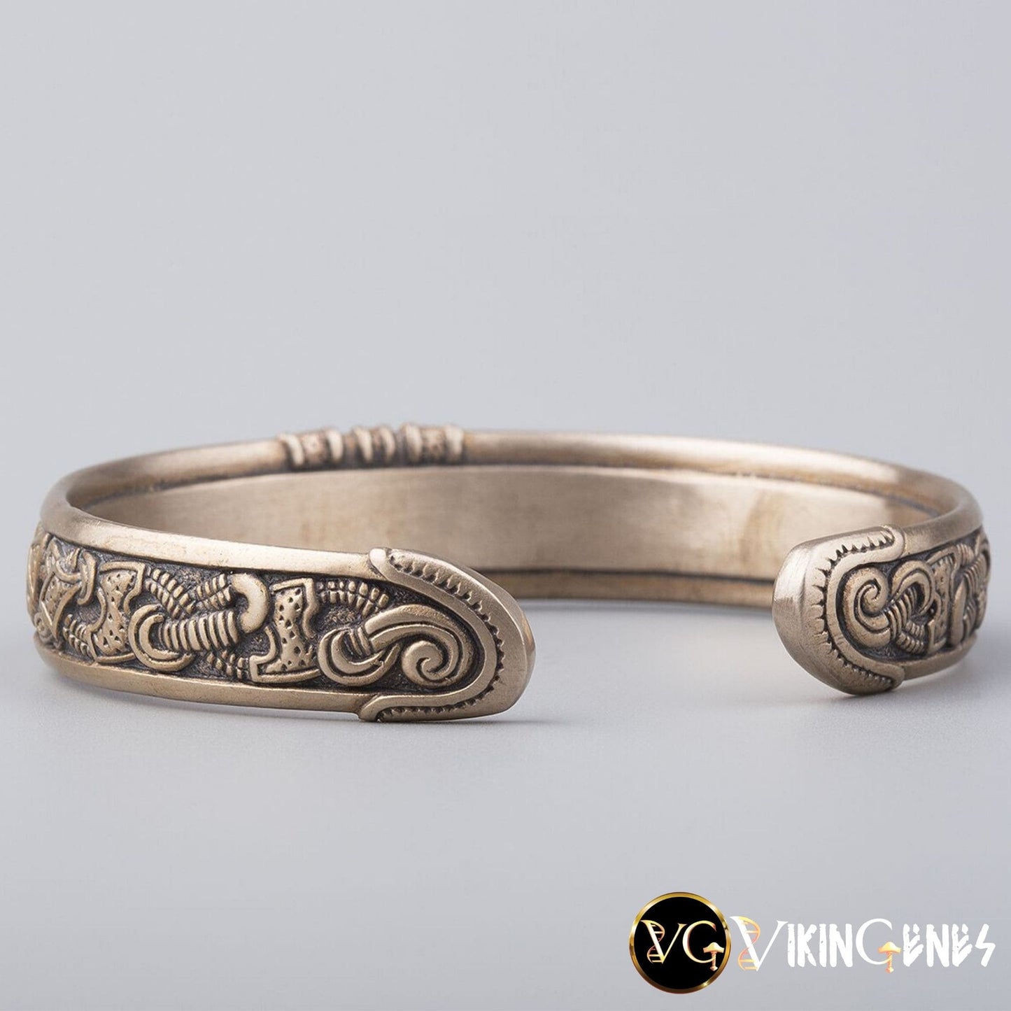Jelling Style Bronze Arm Ring