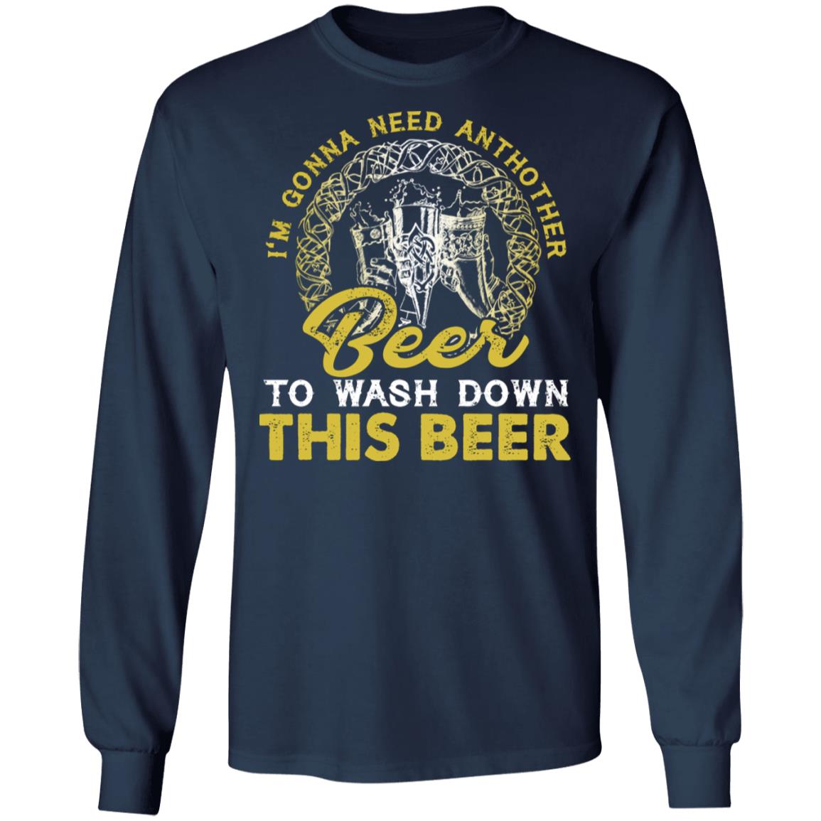 Wash Down This Beer Viking T-shirt, Hoodie, Mug