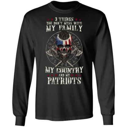 Three Things You Dont Mess With Viking Shirt