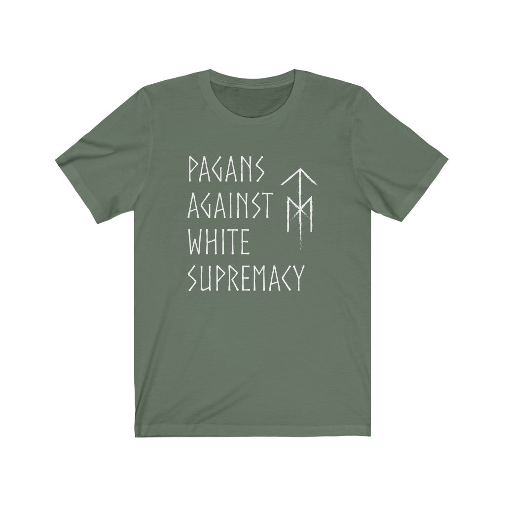 Pagans Against White Supremacy Viking T-shirt