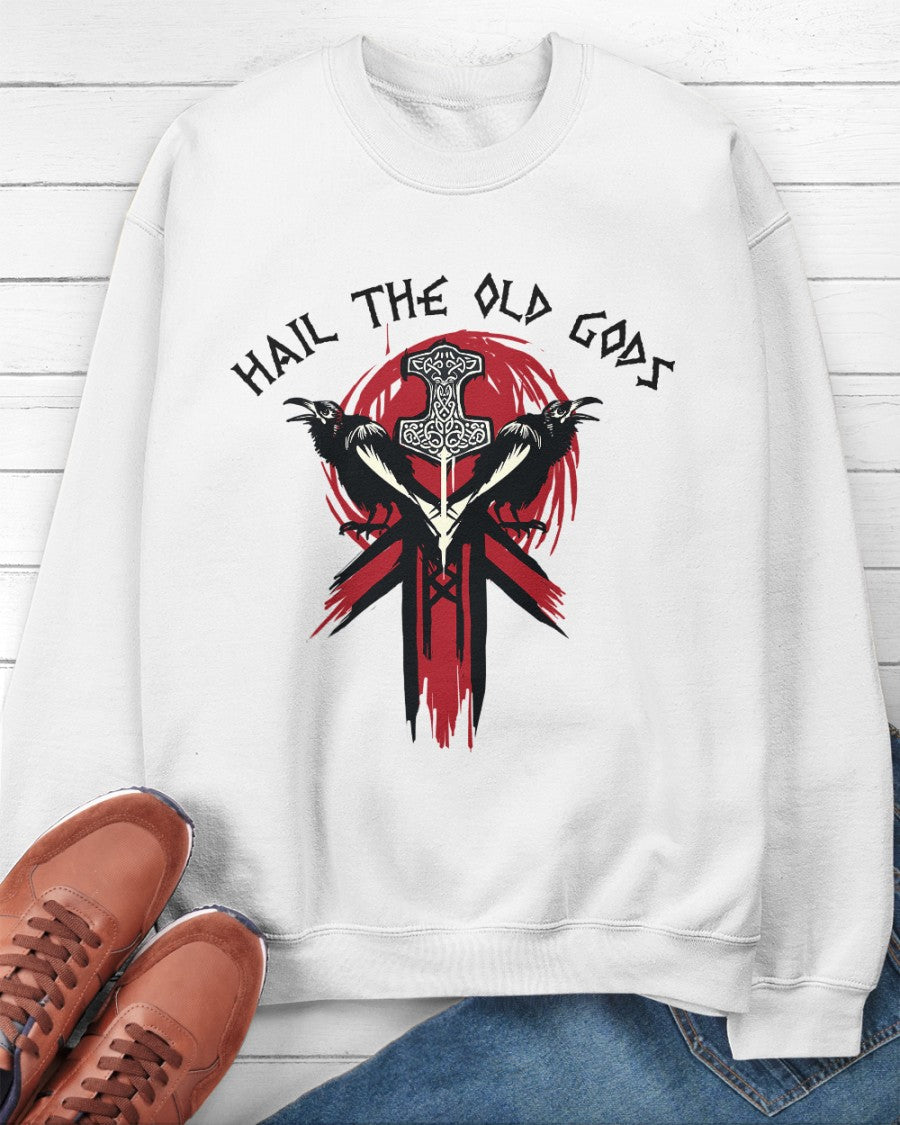 Hail The Old Gods Viking T-shirts Viking Hoodies