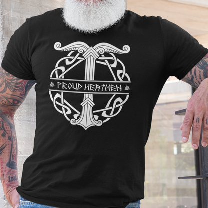 Proud Heathen Valhalla Viking T Shirt