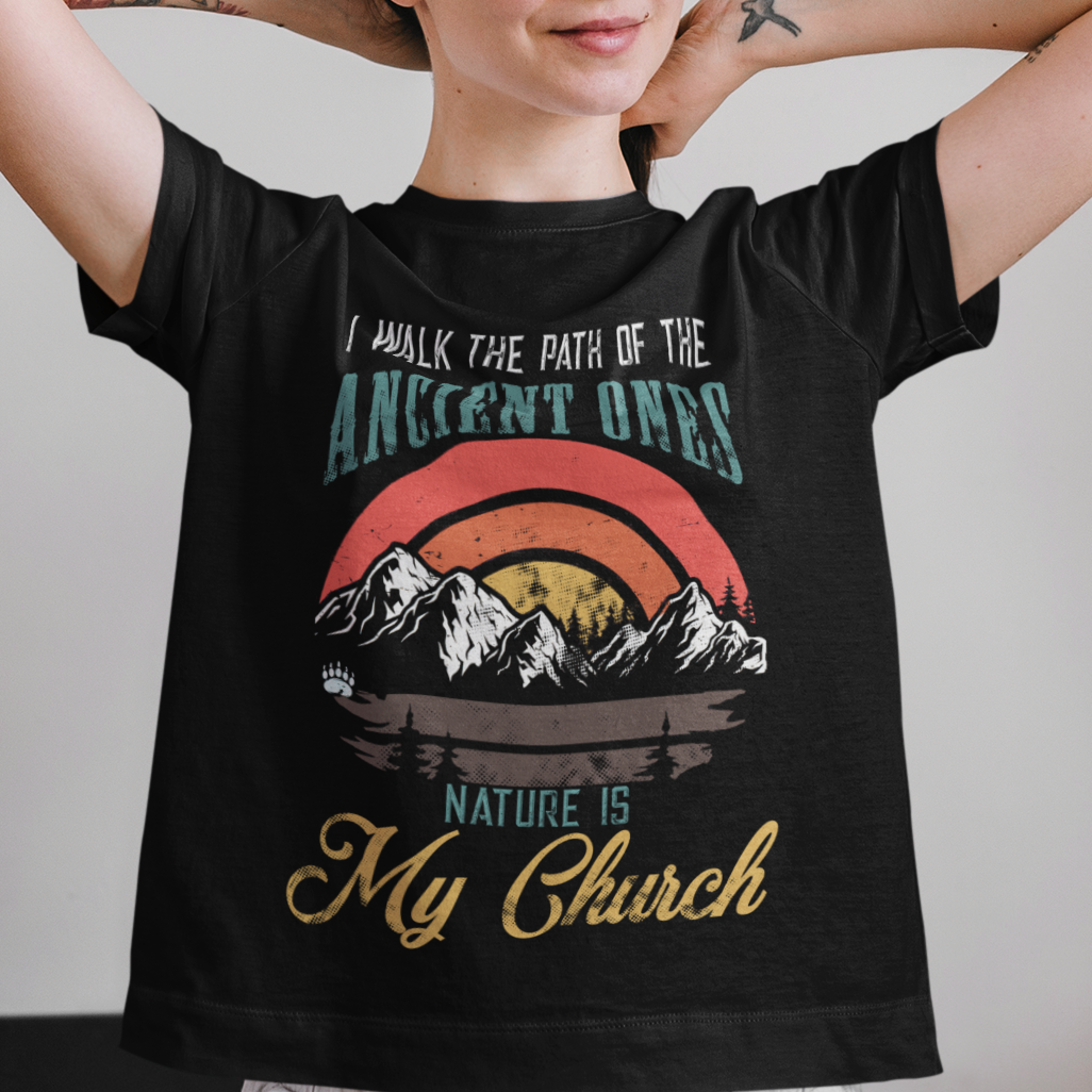 Nature Is My Church Pagans T shirt, Viking T Shirts