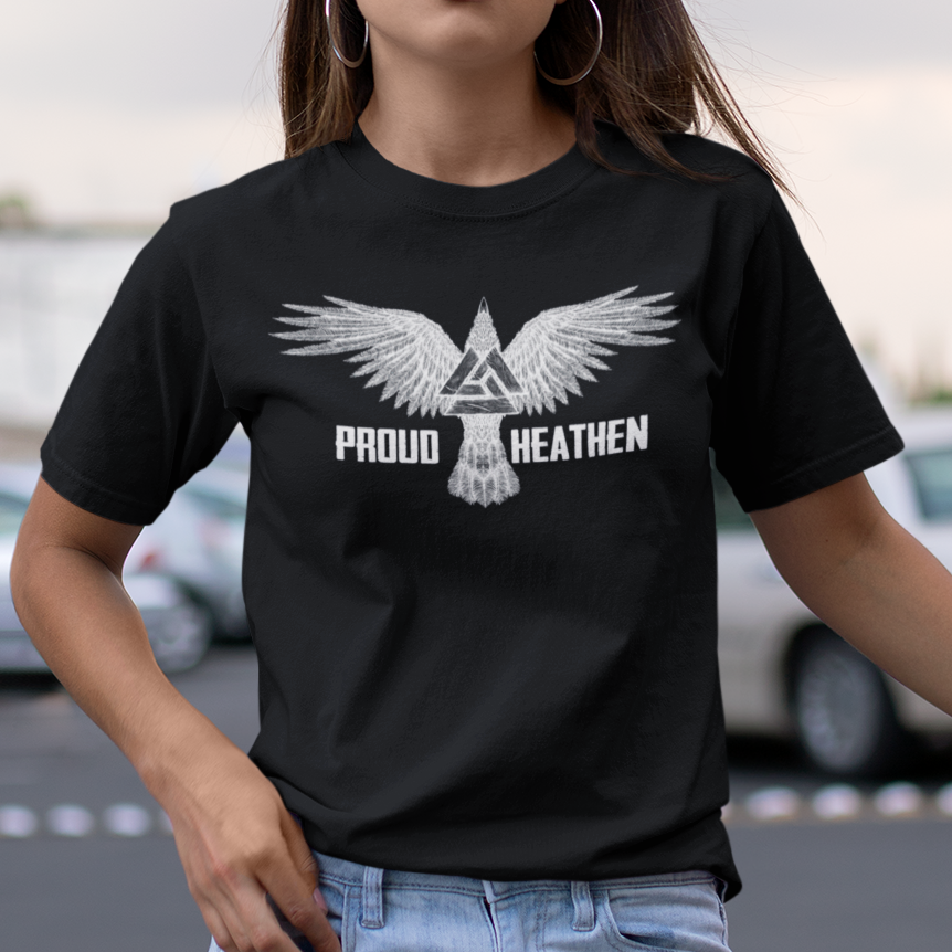 Proud Heathen Phoenix Viking T Shirt