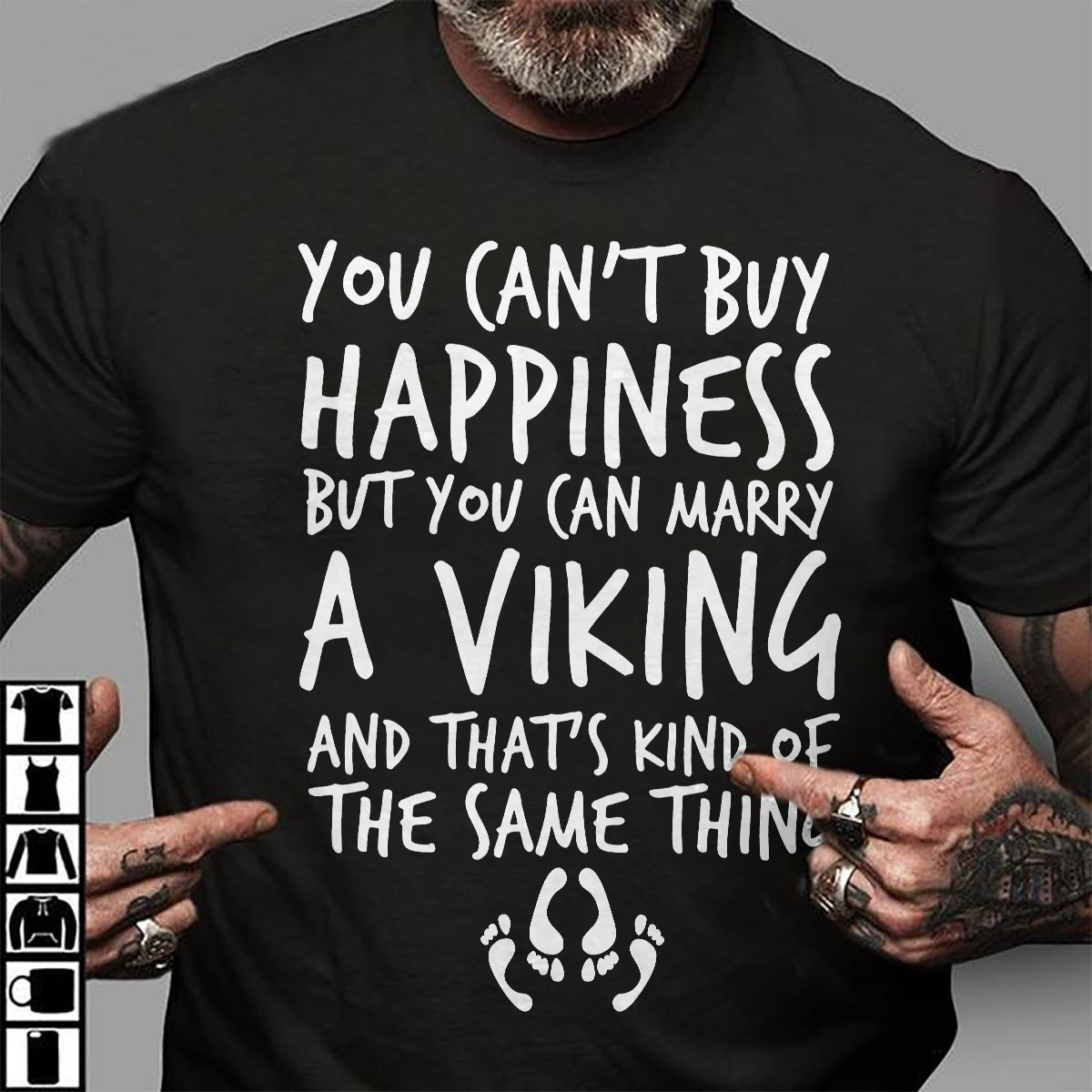 Viking Husband Is Happiness Viking T Shirt