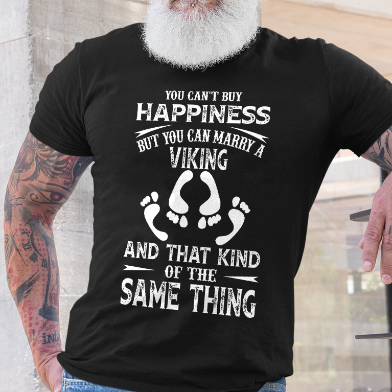 Viking Husband Is Happiness Viking T Shirt