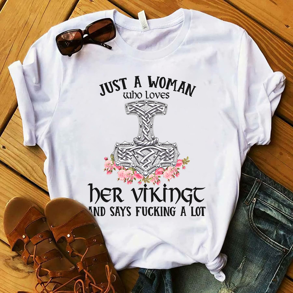 Just A Viking Wife Viking T-shirt