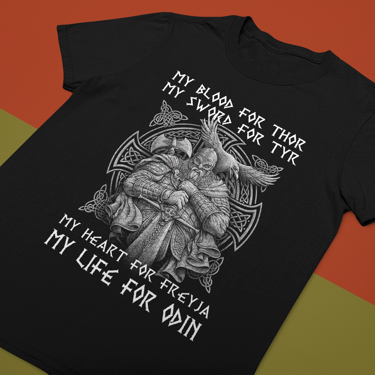 Life For Odin Viking T Shirt