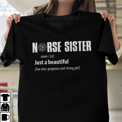 Norse Sister Viking T-shirt