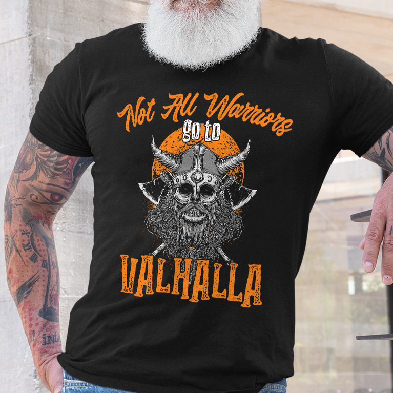Go To Valhalla Viking T Shirt